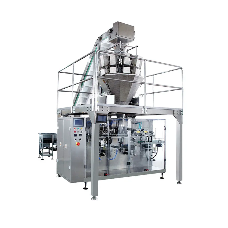 Coffee bean zipper bag packaging machine, Italian-style blending flavor coffee bean prefabricated bag packaging machinery