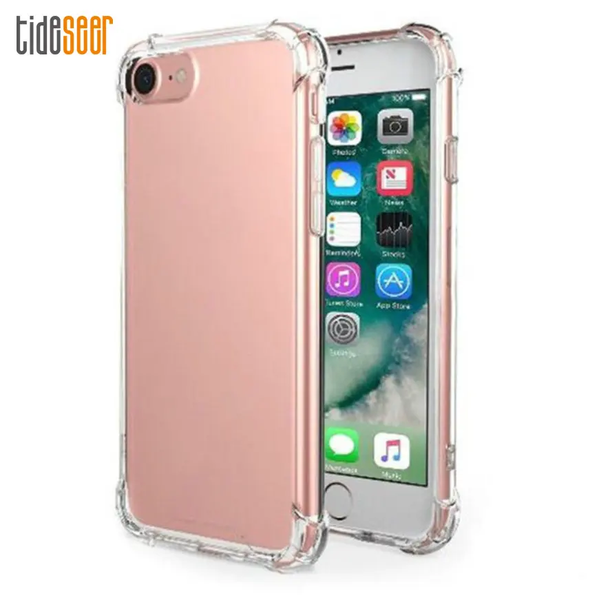 

Shockproof Clear Case On For iPhone 14 11 12 13 Silicone Soft Back Cover Phone Cases for IPhone XS Max X 8 7 6 Plus XR