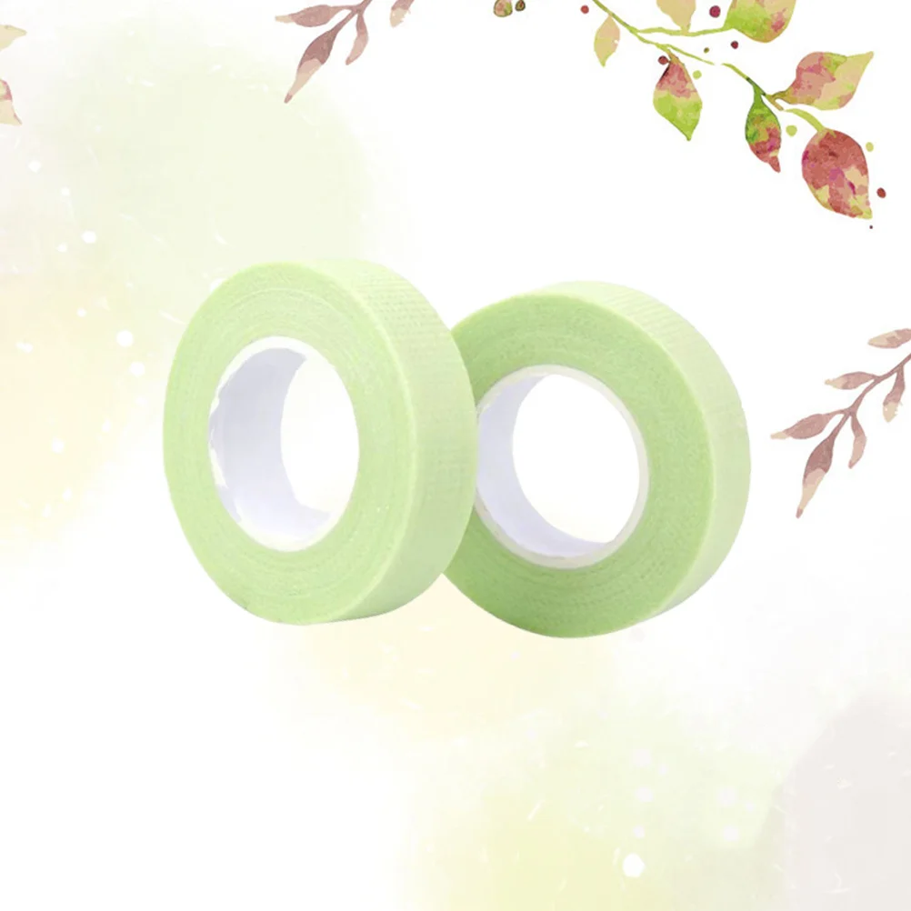 

2Pcs Eyelashes Extension Tape Green Skin Friendly Breathable Lash Grafting Tape Eyelash Isolation Pads Lash Extension Tools