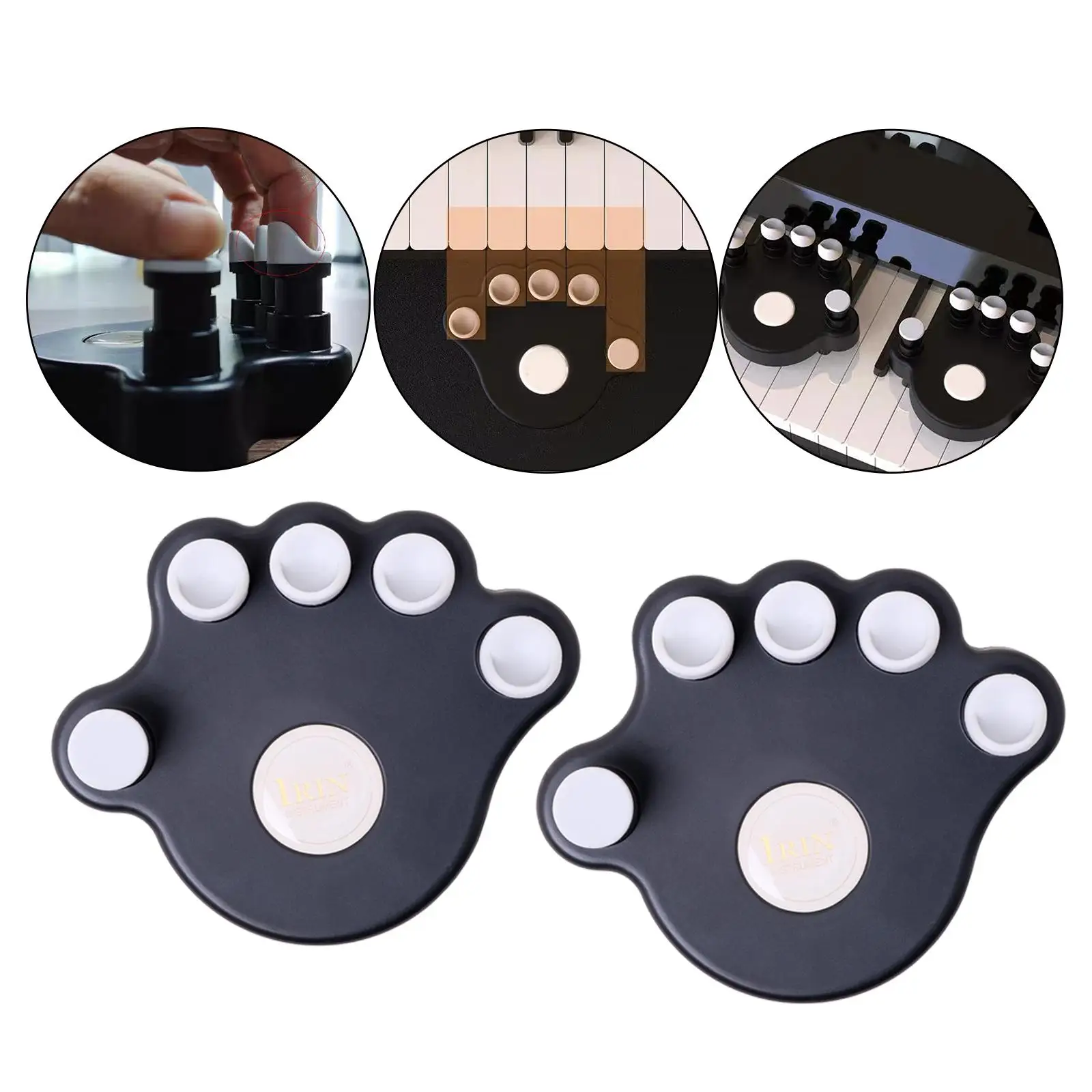 1 Pair of Piano Finger Trainers That Correct Posture for The