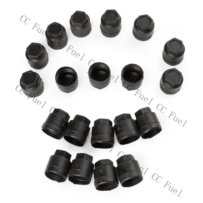 C+ 20PCS Wheel Lug Nut Cap Black for Chevrolet Camaro RS GMC Sonoma Buick Pontiac view 6