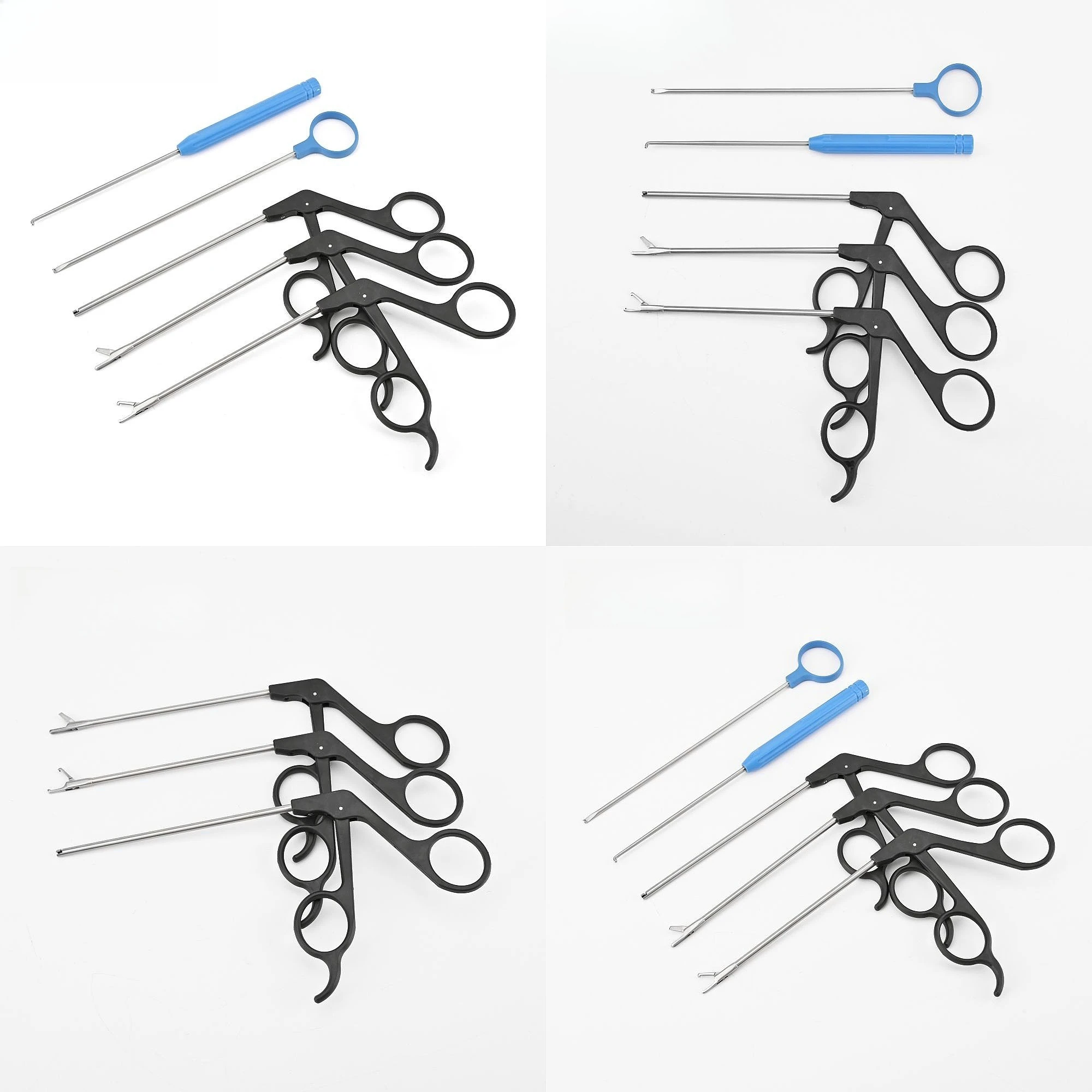 Knee Arthroscopy Practice Tool Kit, Punch  Suture Forceps, Knot Pusher, Probes