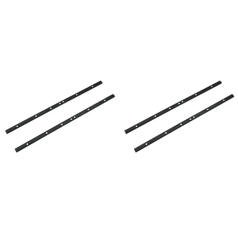 YSUN-4Pcs Metal Chassis Girder Side Frame Chassis For WPL B14 B24 1/16 RC Car Upgrade Parts Accessories