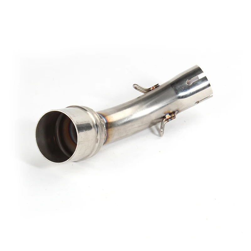 Motorcycle Escape Moto Exhaust Stainless Steel Middle Link Pipe For Yamaha YZF R25 2014-2025 R3 2015-2025 MT-03 MT-05 2016-2025