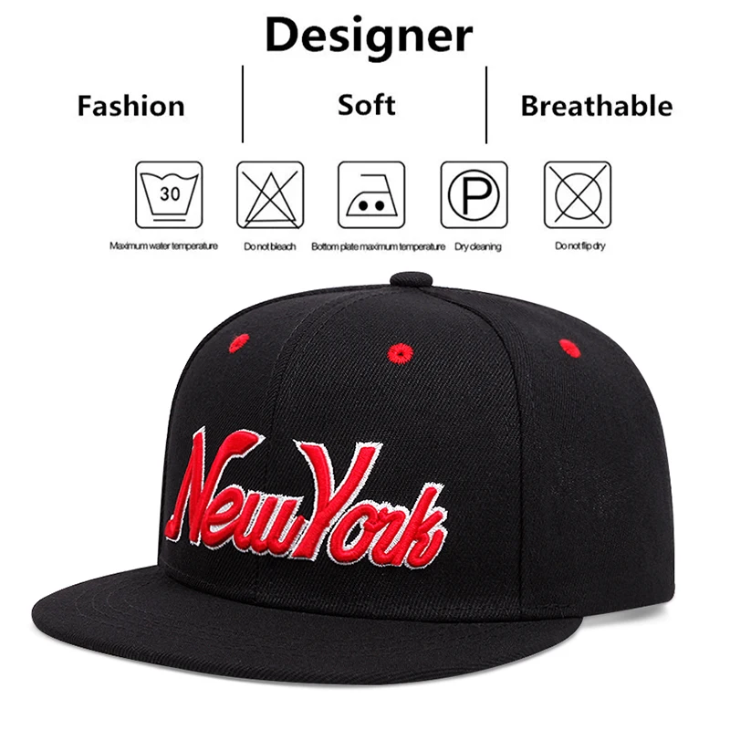 Fashion NEW YORK Embroidery Cap Men Adjustable Hip Hop Baseball Cap For Unisex Outdoor Casual Sun Hat Snapback Hats 