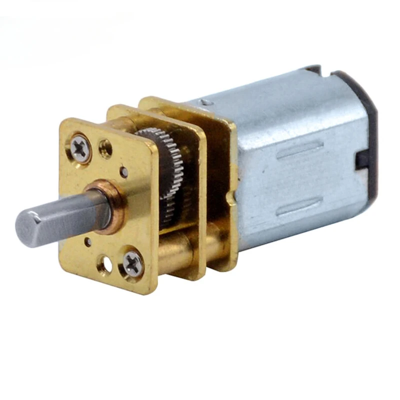 GA12-N20 DC 3V 6V 12V Micro Metal Gear Motor Gear Wheel Gear Motor 30RPM 50RPM 60RPM 100RPM 150RPM 200RPM 300RPM 600RPM 1000RPM