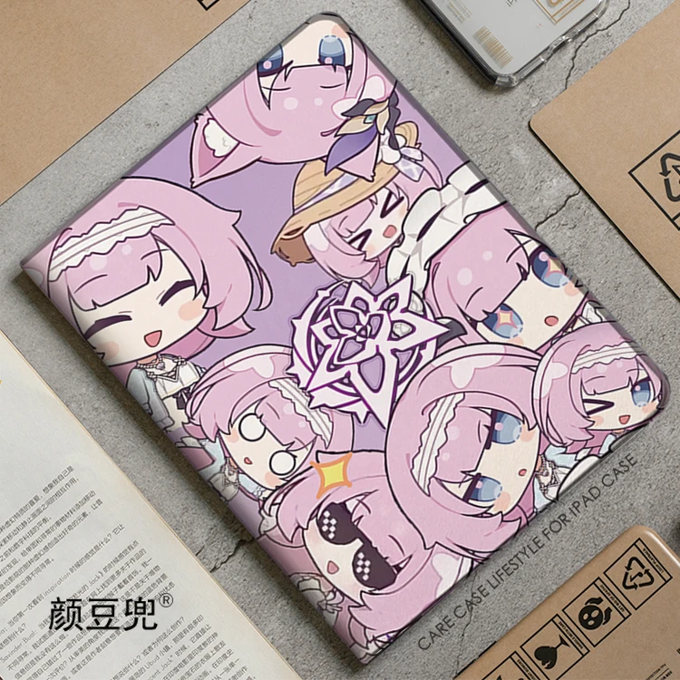 

Elysia Anime Honkai Impact Case For iPad 10.2 8th Air 4 5 6 Mini 5 6 7 Case Luxury Silicone For Air 7 Pro13 IPad 11th 10th 2025