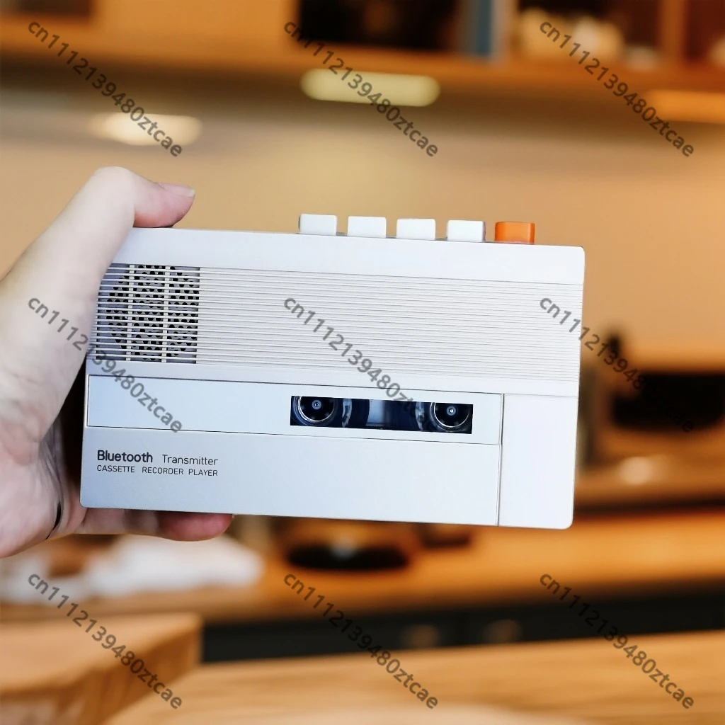 Portable Cassette Recorder Tape Player Rechargeable Walkman With External Speaker