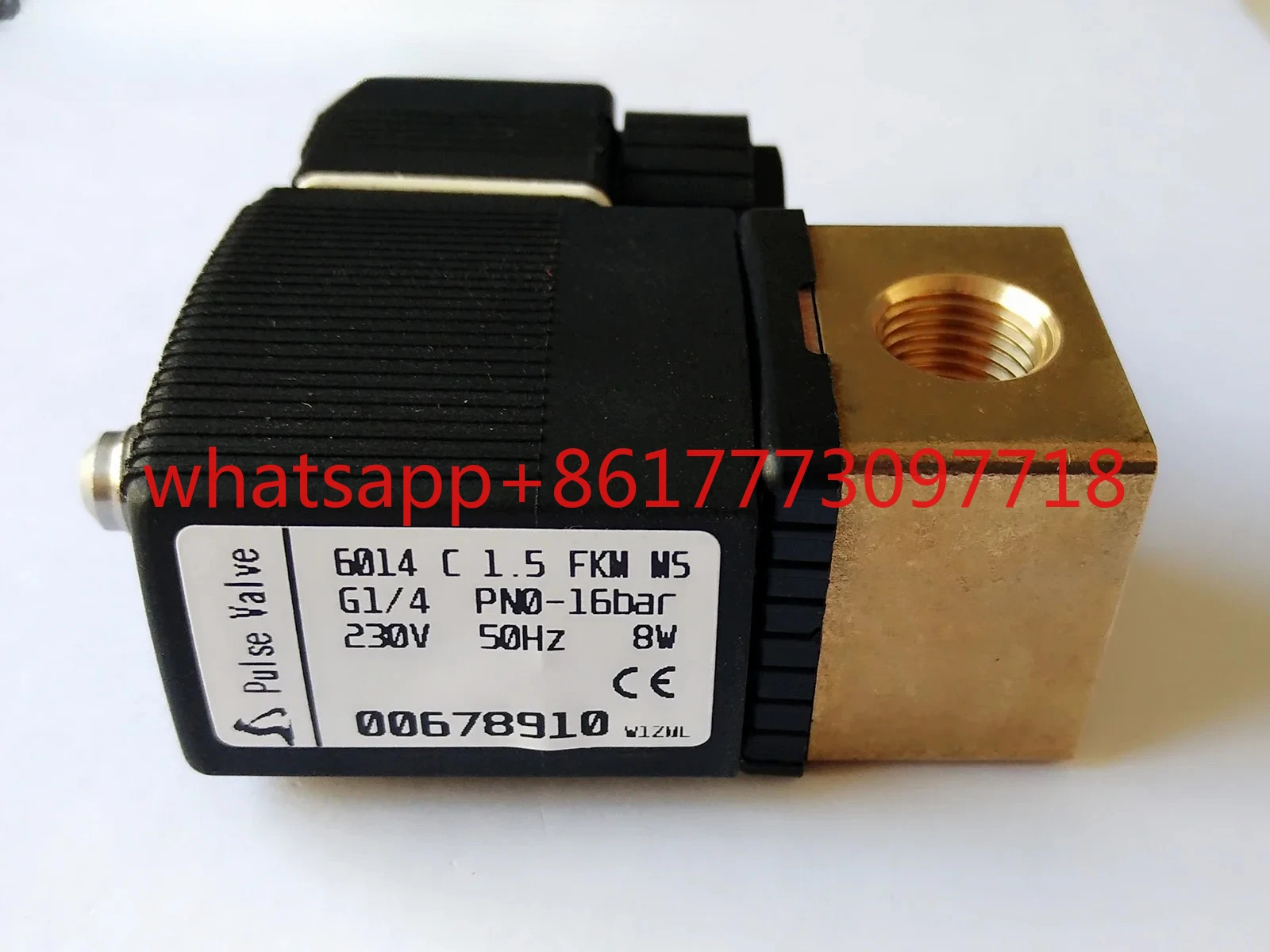 

Solenoid valve 6014 C1.5/6014 C2.0 two-position three-way solenoid valve, air compressor loaded solenoid valve