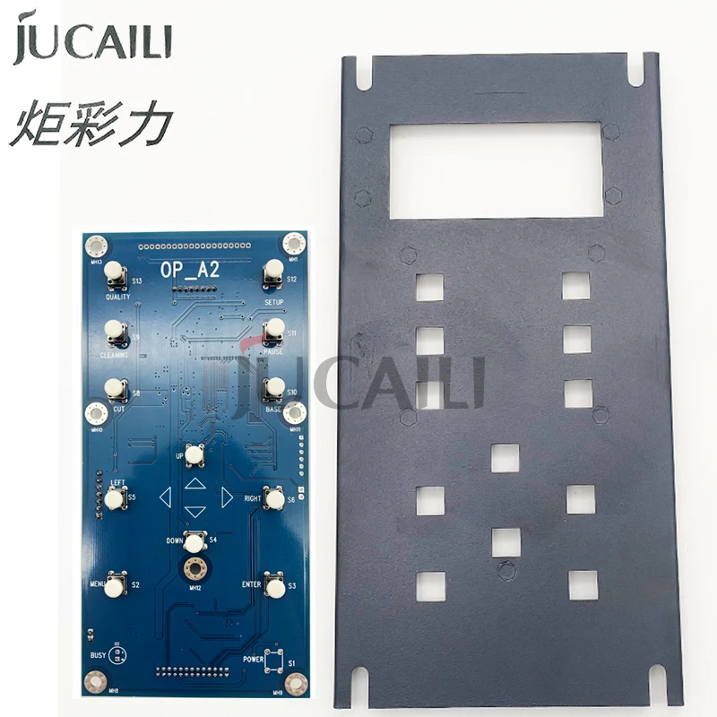 JCL Senyang Board 12 Keys Screen Key Board Iron Frame for xp600 i3200 Conversion Kit for Senyang Board 12 Buttons Keypad