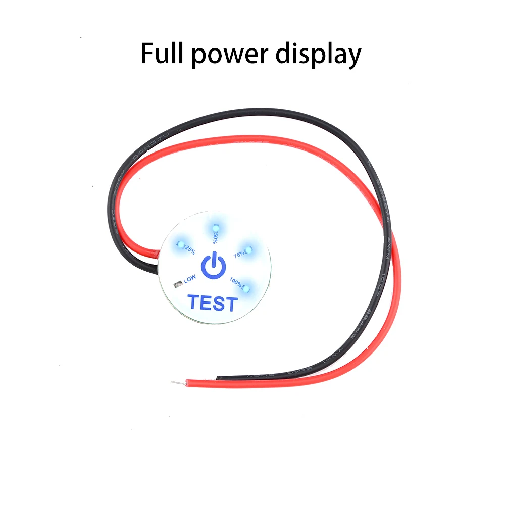 1S 2S 3S 4S 5S 6S litio LiFePO4 Test di capacità della batteria indicatore di livello di potenza Display a LED per carica di utensili elettrici