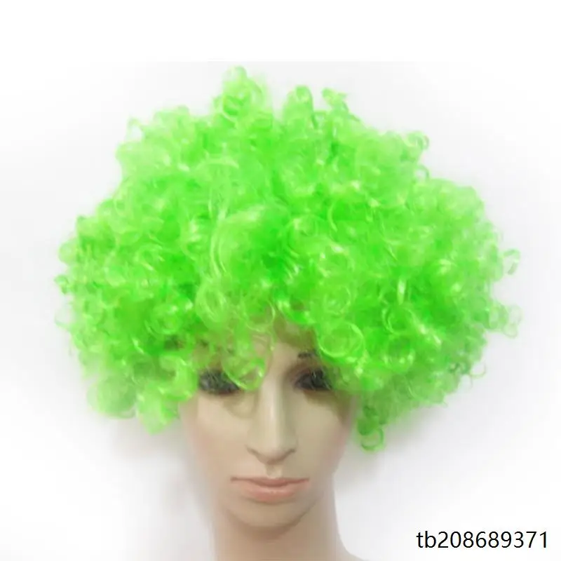 loween Performance Wig Props  Explosive Head Clown Fan Par Accory Women's Traditional Costume Stage Wear