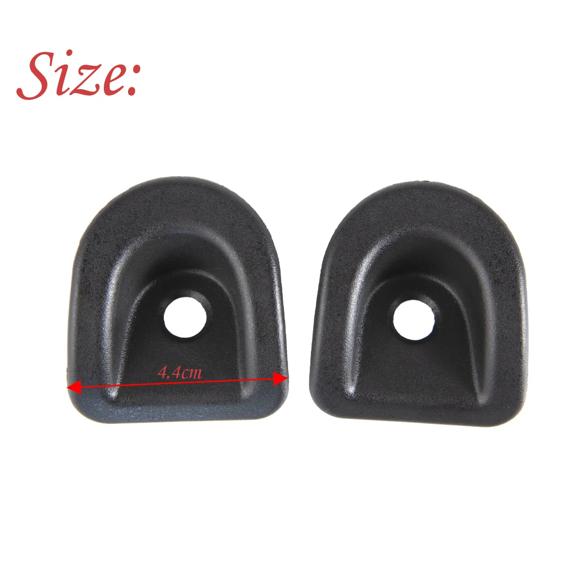 2Pcs Door Panel Lock Grommets Cover Trim For Ford Mustang 2005-2010 2011 2012 2013 2014 7R3Z-63220A50-AC 7R3Z-63220A51-AC