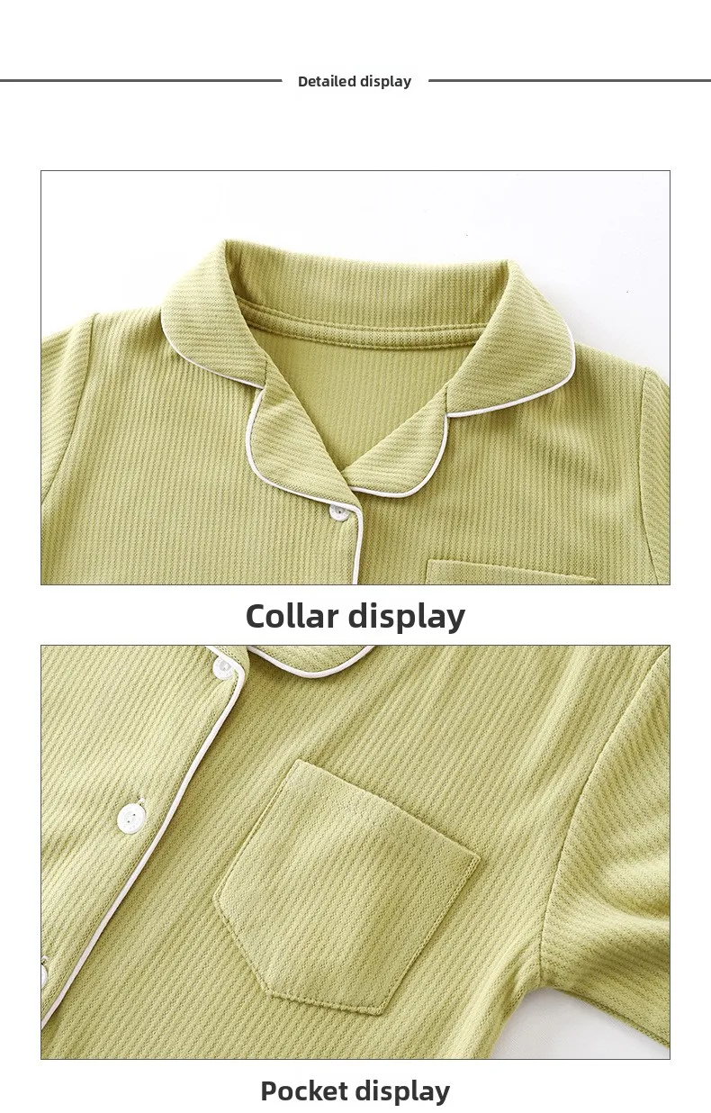 Baby Mädchen Kleidung Pyjama-Sets Jungen Schlafanzüge Kinder Homewear Baumwolle Frühling Herbst Nachtwäsche Kinderzimmerkleidung Pyjama-Anzug – Detail 8