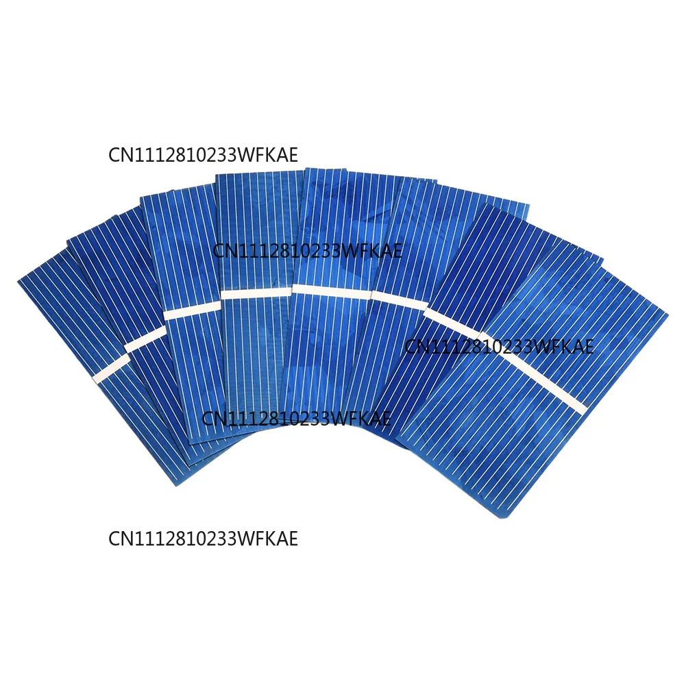 100pcs 0 5V For Solar Cells for Custom DIY Applications 39mm x 19mm Polycrystalline Silicon for Energy Efficiency