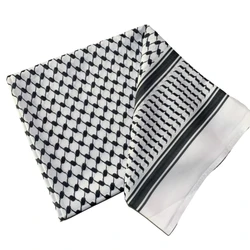 Lenço árabe respirável homem Keffiyeh lenço do Oriente Médio para reuniões religiosas