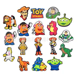 Cute Toy Story Shoe Charms for Clogs Sandals Decorations Accessories Womens shoes Decoration Kids Boys Shoe Decor Cool Gift