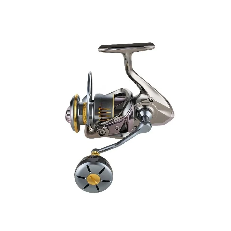 

8 + 1 carp fishing reel wheel, sea fishing metal spool reel wheel, seawater rotating fishing reel wheel