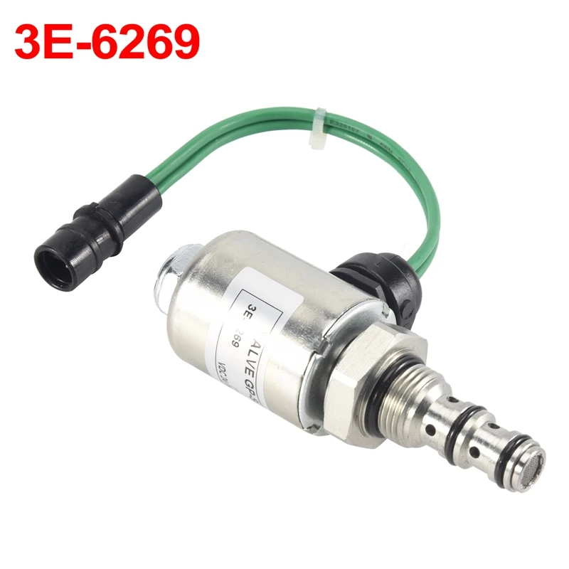 

1 Piece Excavator Solenoid Valve Replacement Accessories For CAT Wheel Loader 918F 924G 928G 910E 910F 3E-6269 3E6269