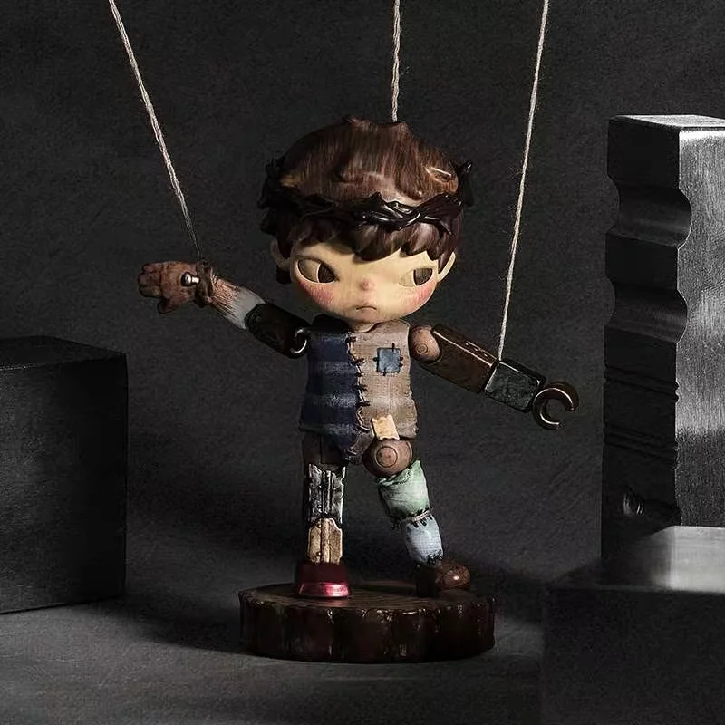 POP MART Hot Original Hirono Reshape Series Mystery Box PVC Anime Action Figure Collection Model Desktop Ornament Doll Toy Gifts image 3