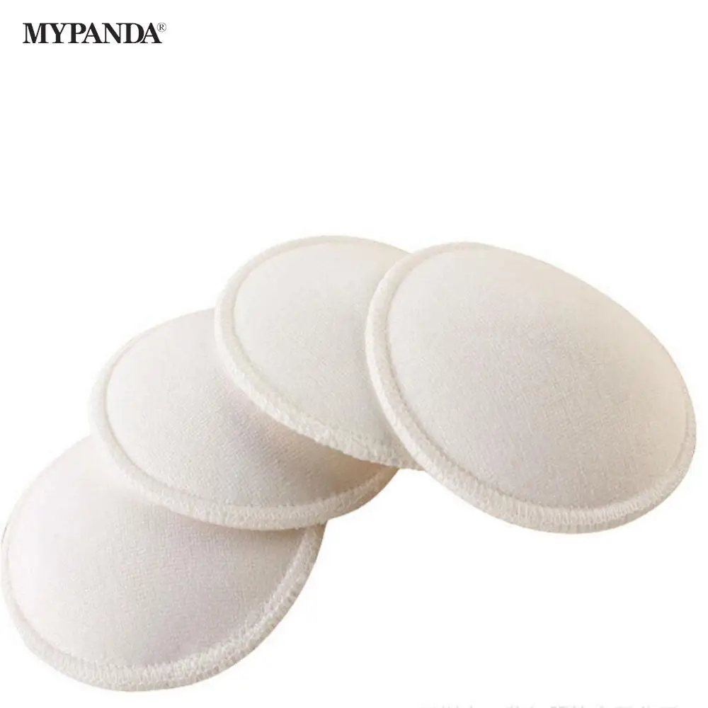 4/10pcs Mom Necessary Breast Pads Anti-overflow Maternity Nursing Pad Baby Feeding Breastfeeding Washable Breathable Absorbency