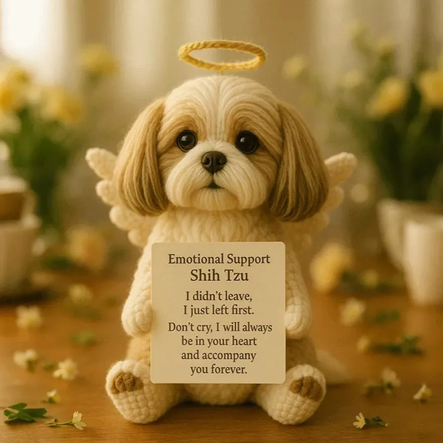 Yorkie Memorial Crochet Pattern Emotional Support Project Sympathy Gift for Dog Lovers Healing Craft for Coping with Pet Loss