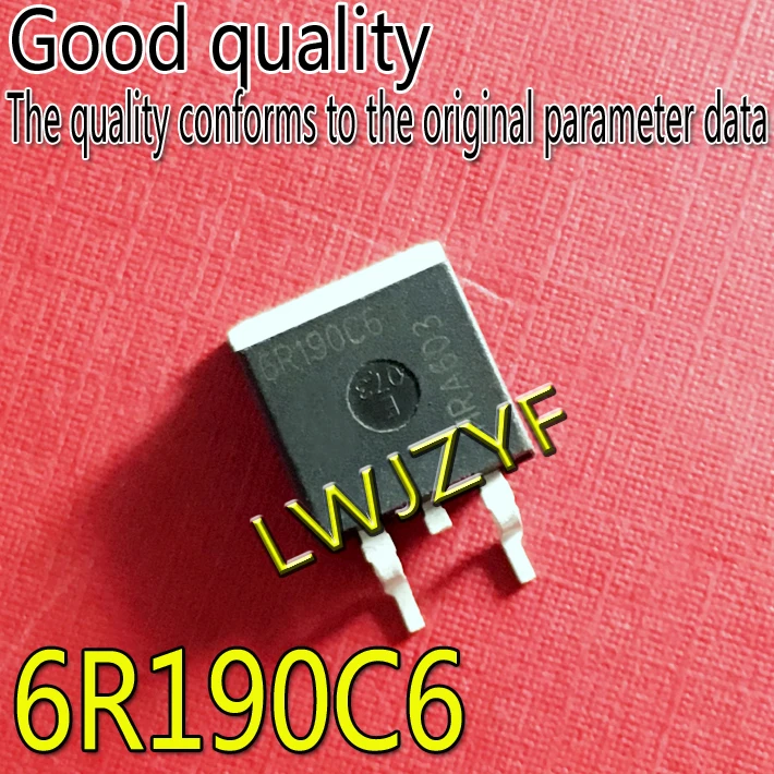 (1Pieces) New 6R190C6 IPB60R190C6 TO-263 650V 59A MOSFET Fast shipping