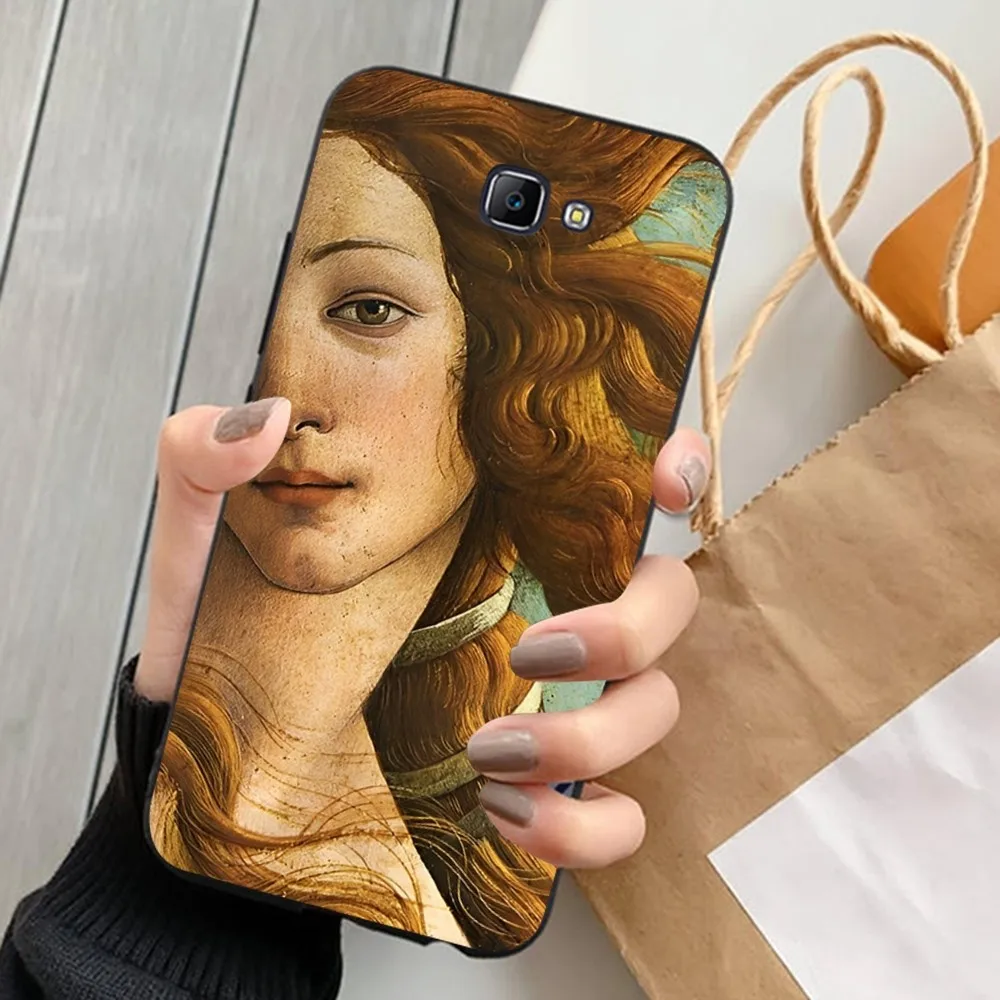 Art Paintings The Birth Of Venus Phone Case For Samsung J 7 plus 7core J7 neo J6 plus prime J6 J4 J5 Mobile Cover