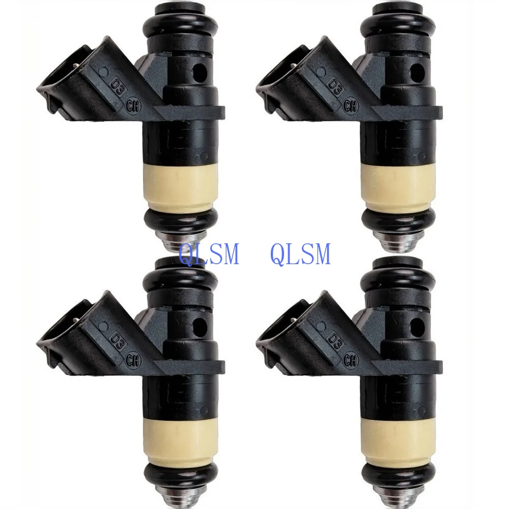 4Pcs 036906031M A2C59513164 Auto Fuel Injectors Set Replacement For VW Polo Audi A2 Skoda Fabia SEAT 1.4L 16V Engine Parts