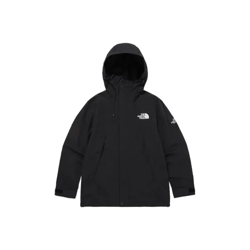The North Face MARTIS Embroidered Epaulettes Waterproof Darth Vader Jacket Unisex Hooded Windproof Outdoor Hiking Coat