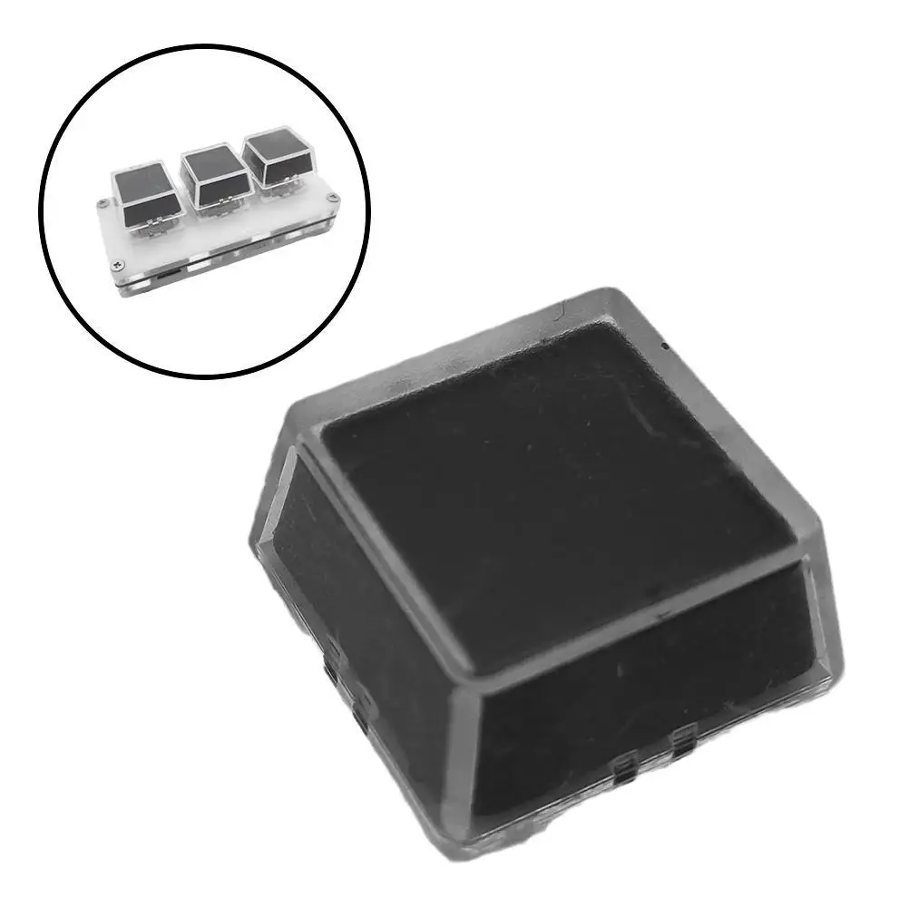 Transparent Cover Key Cap Double-layer Key Cap  Industrial Keycap Sticker Keycap  Keyboard Switch Cap