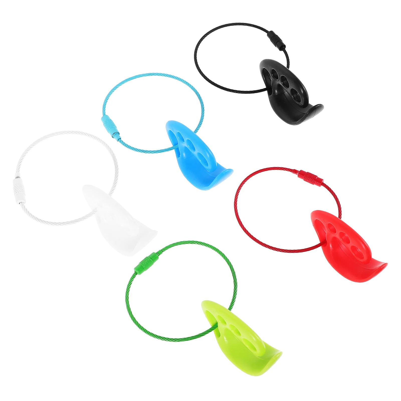 

5Pcs Sport Disk Hanger Hook Heavy Duty Flying Disc Clamp for Outdoor Activities Space Saving Storage Solution Disc Carrier