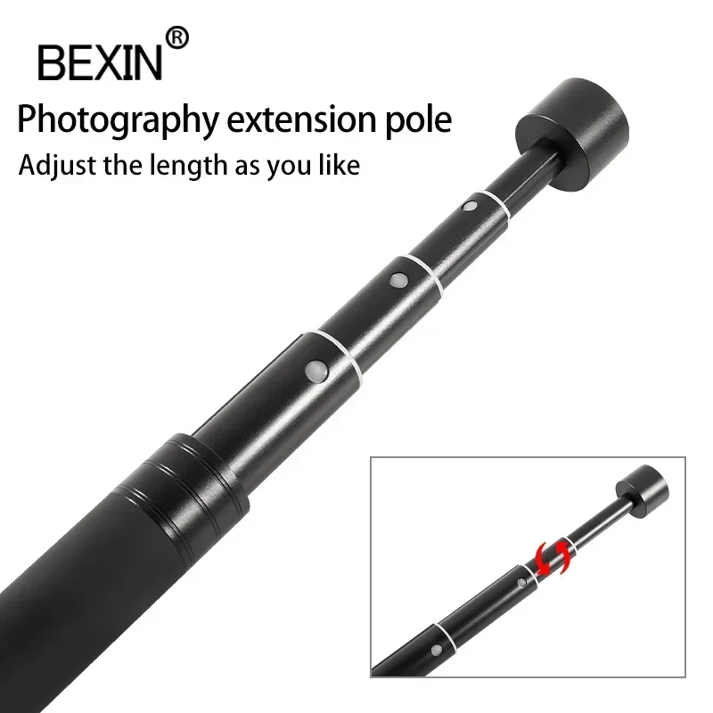 Tripod extension Selfie stick For Dji Om 5 Osmo Mobile 5 4 3 Gimbal Camera FeiYu Zhiyun Smooth Moza Mini isteady Accessories