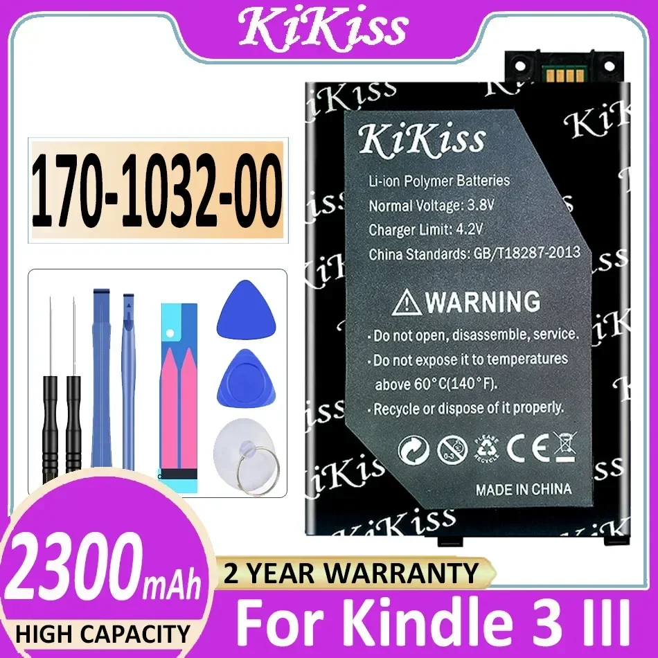 Für Kindle 3 Tastatur 2500 mAh Tablet Akku 170-1032-00 Ersatz