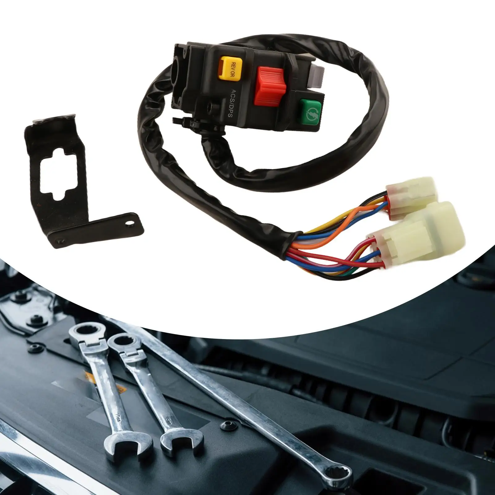 

Left Handlebar Switch 703500920 Easy Installation Component Part Replaces Maintenance Assembly for Outlander 450 2015