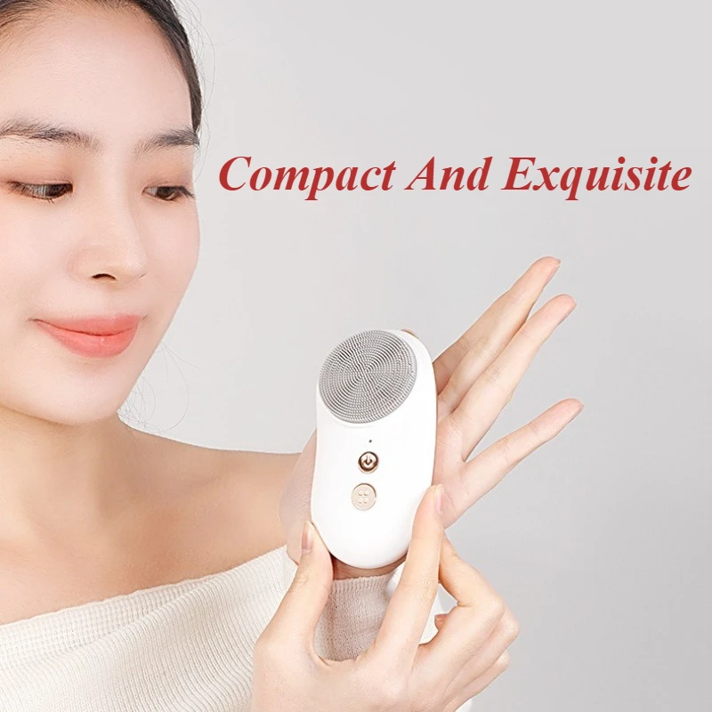 Cura della pelle Detergente viso elettrico Pulizia delle donne Detergente a vibrazione Attrezzatura per la bellezza della pelle Estetica Dispositivi di bellezza per uso domestico