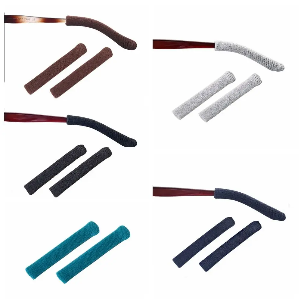 المضادة للانزلاق نظارات معبد متماسكة مكافحة خسر النظارات نهاية معبد مكبرة غطاء الساق إطار غطاء الساق نظارات غطاء الساق