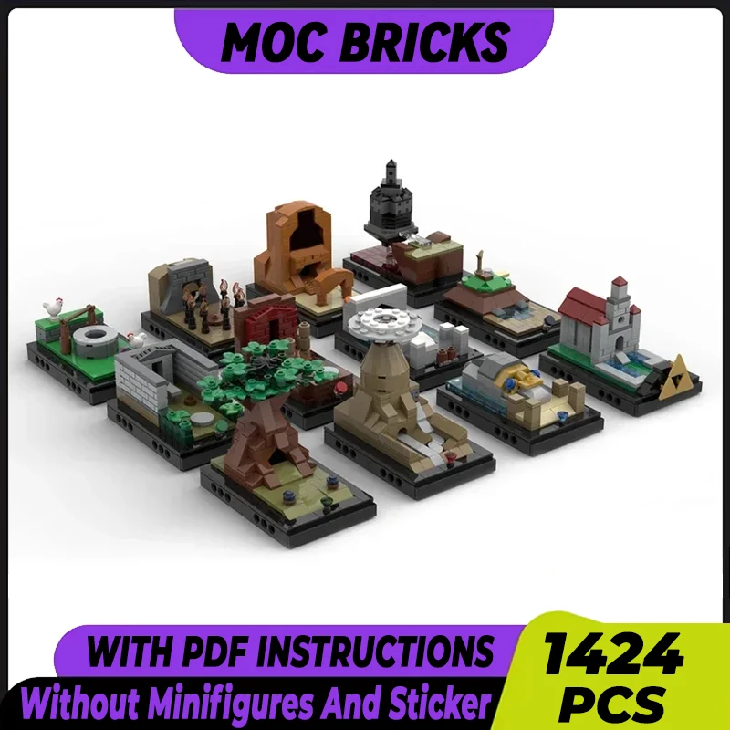 

Popular Game Model Moc Building Bricks Strange Dark Dungeon Technology Modular Blocks Gifts Christmas Toys DIY Sets Assembly