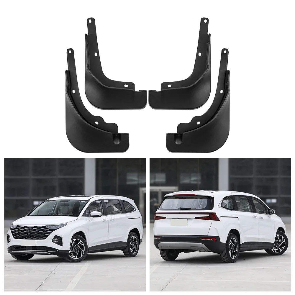 

4 шт./компл., брызговики для Hyundai Custo 2021 2022 2023, передние и задние брызговики, брызговики, аксессуары