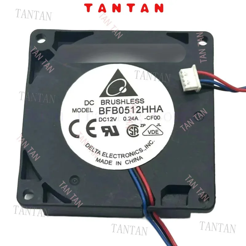 

Вентилятор охлаждения сервера Delta Electronics BFB0512HHA CF00, 12В, 0.24А, 50x50x10мм, 3-проводной