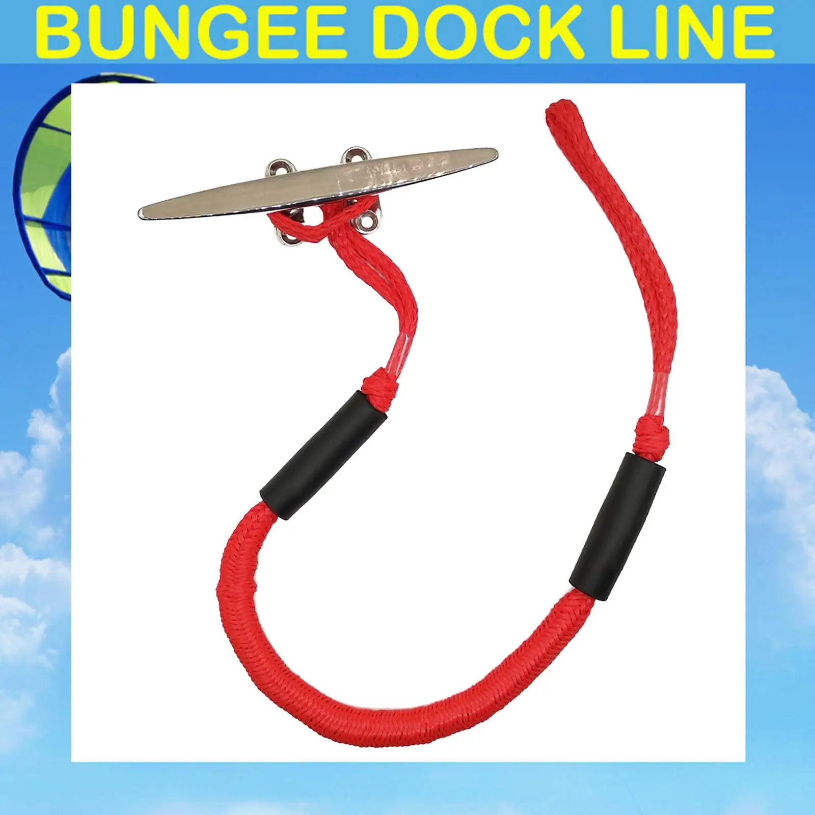 Perahu Bungee Dock Line Tali Tambat Merenggang Boat Dock Line Tali Jangkar Perahu Tali Bungee Melar Perlengkapan Kapal Nelayan