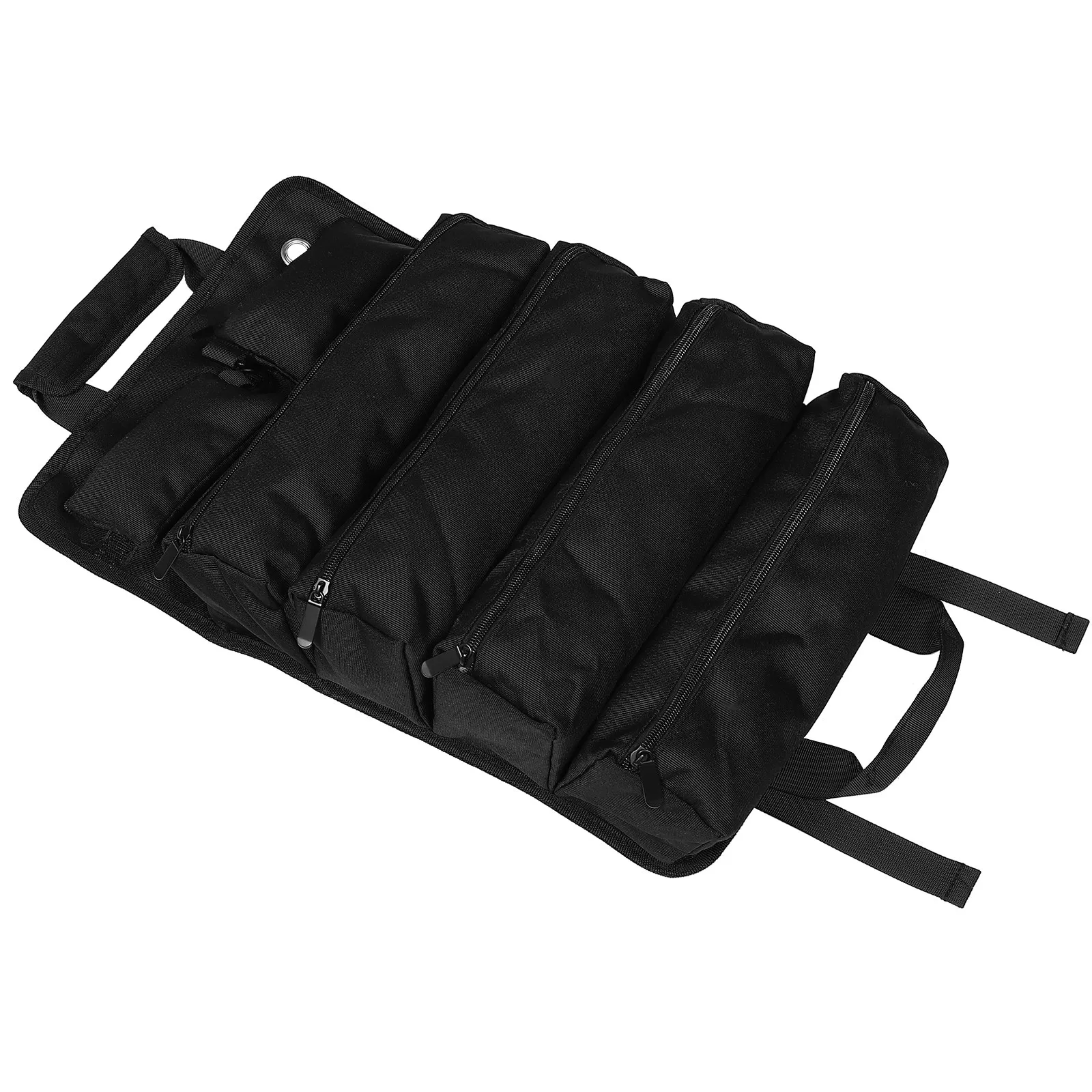 Roll Up Tool Bag Made of Premium Oxford Cloth Tool Roll Organizer for Small Hand Tools Wrenches Spanners Workshop Factory Use