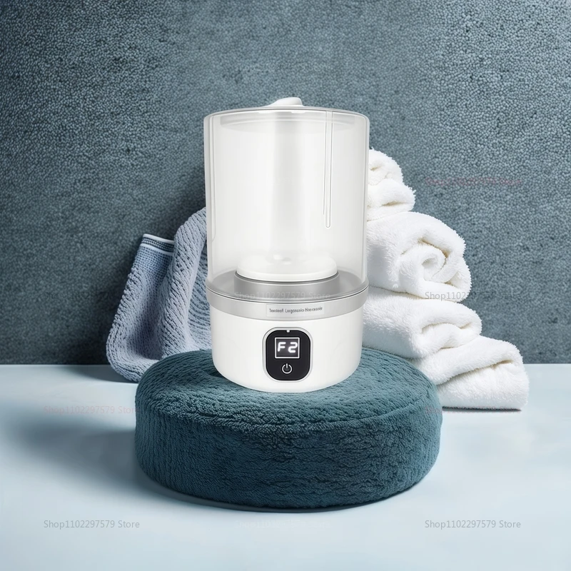 Portable Mini Washing Machine Compact Laundry Washer Ideal for Dorms Travel Camping Apartment Hotel Clothes Cleaning Tool