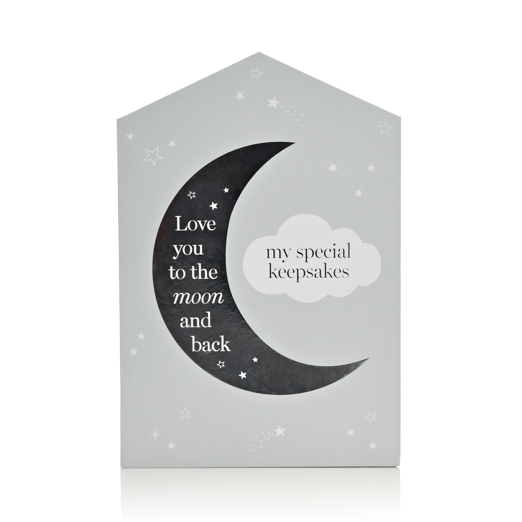 2025.Hard Paper Newborn Memory  Baby Shower Gift Box  with Drawer Custom Printing Baby Keepsake Calendar Box