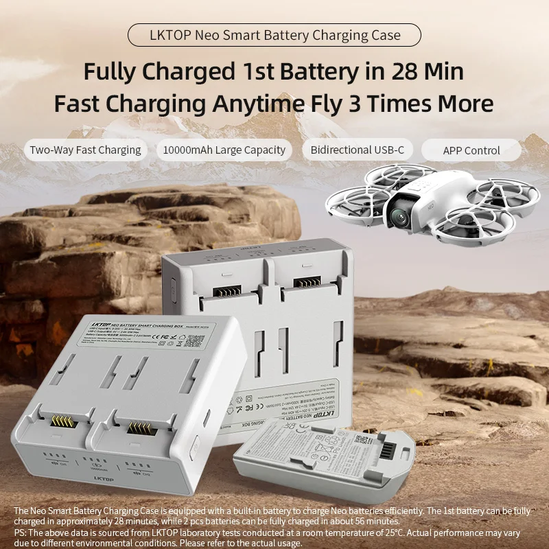 For Neo Battery Intelligent Charging Box Outdoor Power Bank Two-Way Charging Manager Dual Channel Fast Charging Accessories