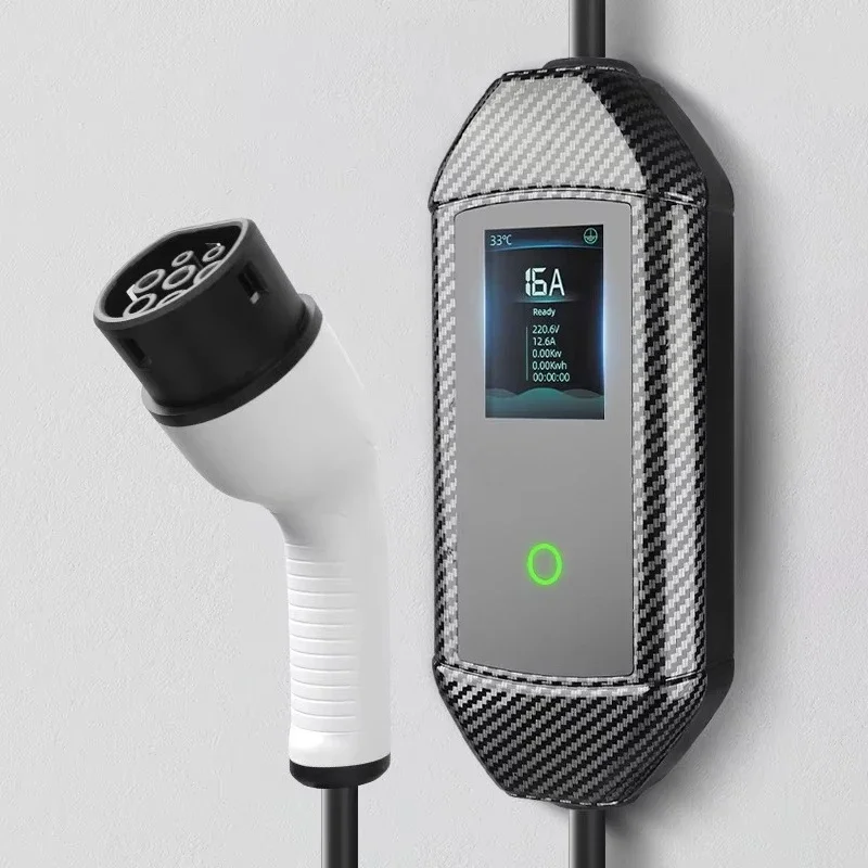 Portable Electric Vehicle Charger 7KW AC Car Charging Station New Status Auto Parts Car Battery Charger Portable Electric