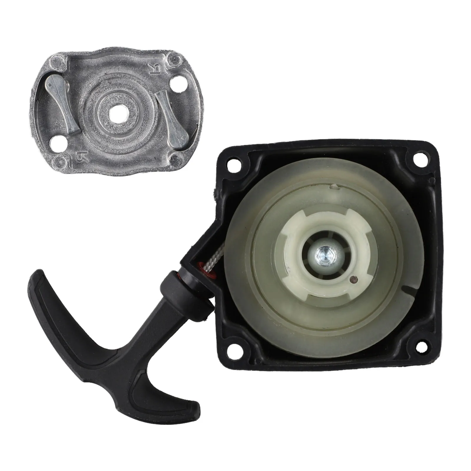 Recoil Pull Starter Tool for Lawnmower and Brush Cutter Engines Compatible with 47/49CC 40 5 Models Aluminium Plate