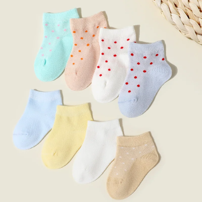 4Pair/lot New Cute Summer Boys' and Girls' Socks