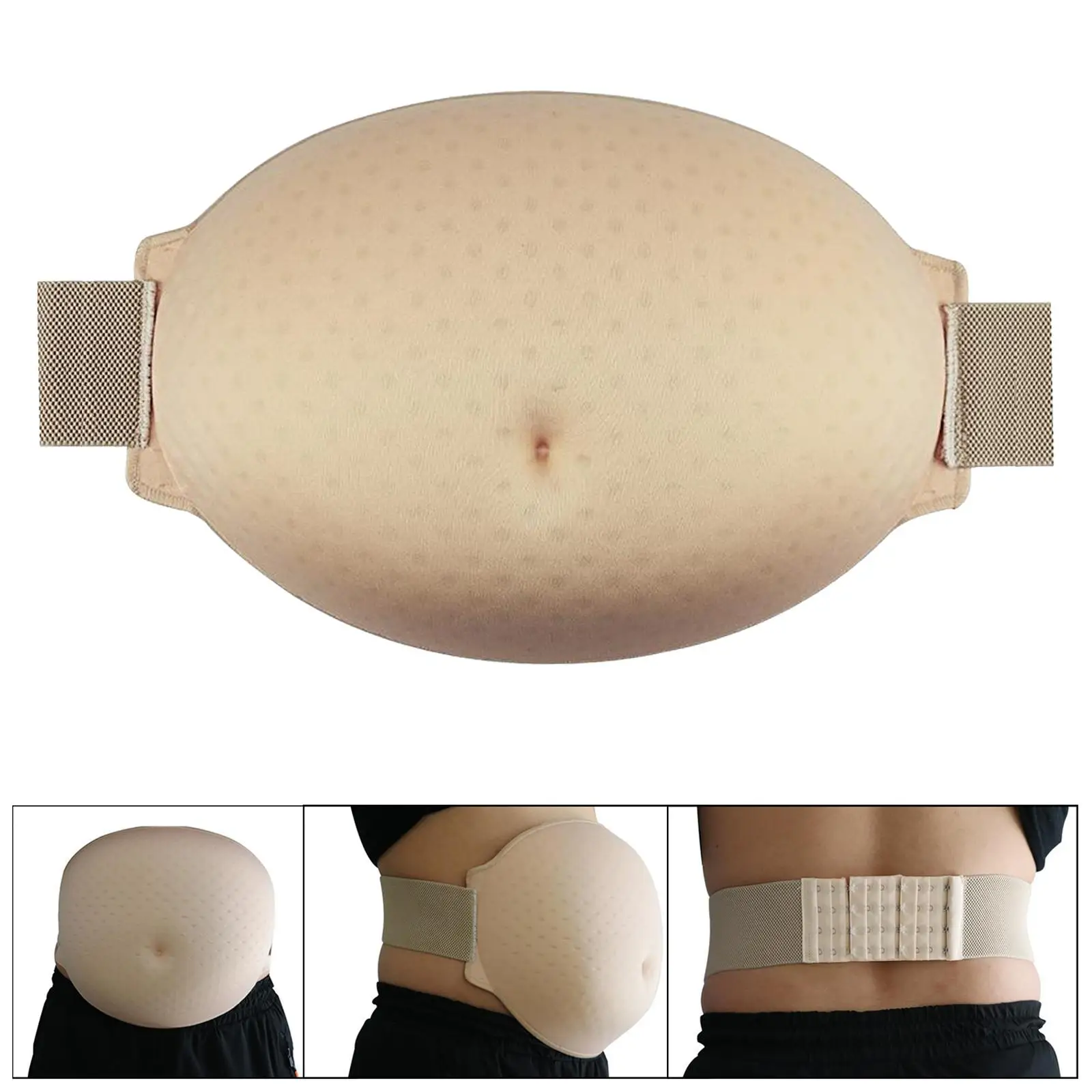 

Поддельные детали для фотосъемки живота беременности, дышащий, мягкий, реалистичный, искусственный живот для ролевых игр, искусственный живот беременности