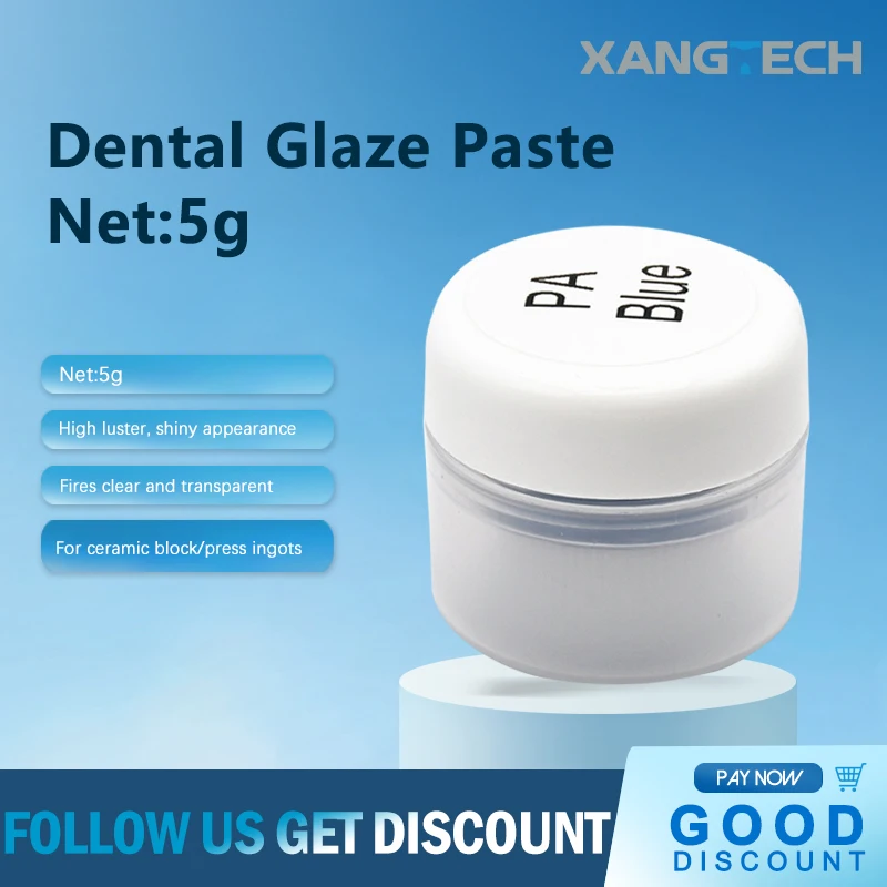 XANGTECH Dental Lab Use Ceramic Power Glaze Paste For Zirconia Full Crown Staining